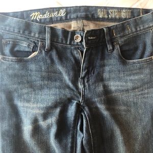 Madewell Rail Straight Denim